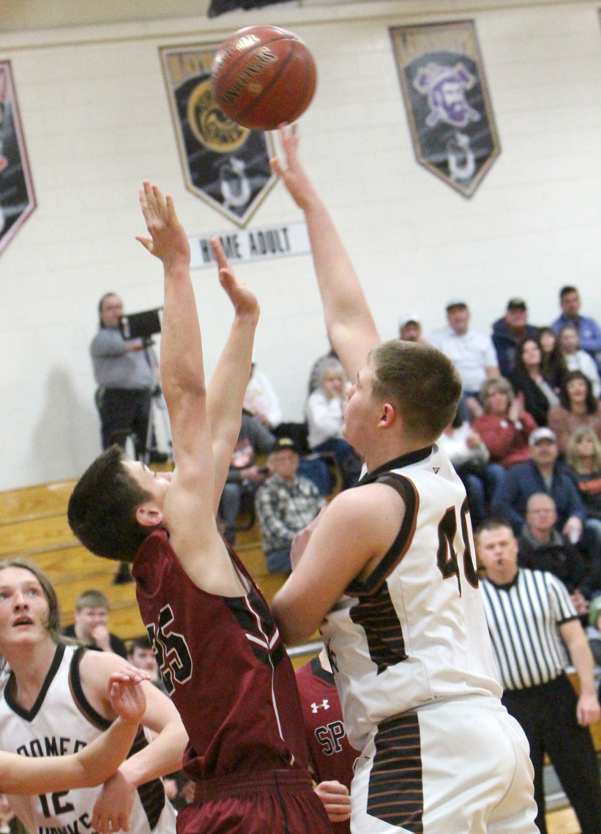 Spooner at Bloomer boys basketball 3-3-20